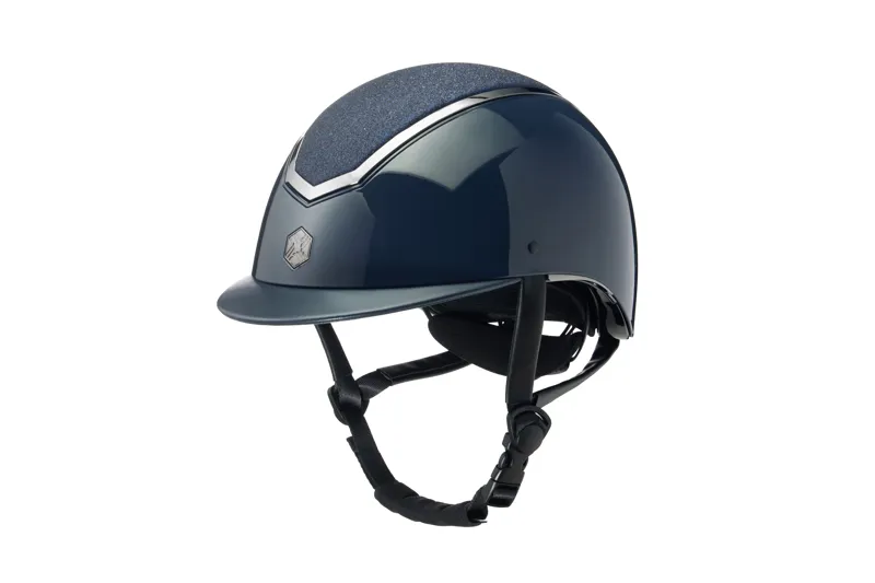 Charles Owen EQx Kylo With Mips Riding Helmet Navy Gloss/Pewter-1